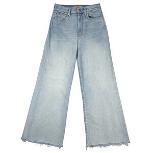 7 For All Mankind 7FAM The Ultra High Rise Cropped Jo Jeans 27 Light Wash